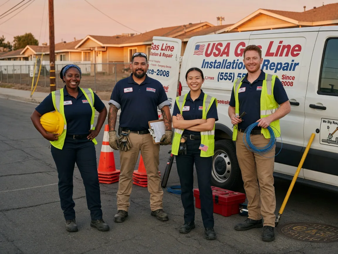 Gas Line Installation company in Louann, AR